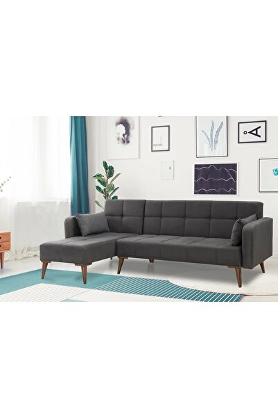 Vivense ASMİN KÖŞE KOLTUK, ANTRASİT, SOL KÖŞE