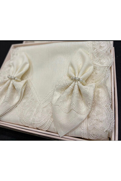 Sfr Home by FİSKOS Jute Soft Silvery Fabric Dining Table Cloth Set