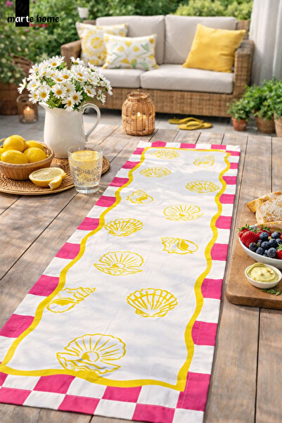 Marte Home Colorful Pattern Printed Decorative Runner