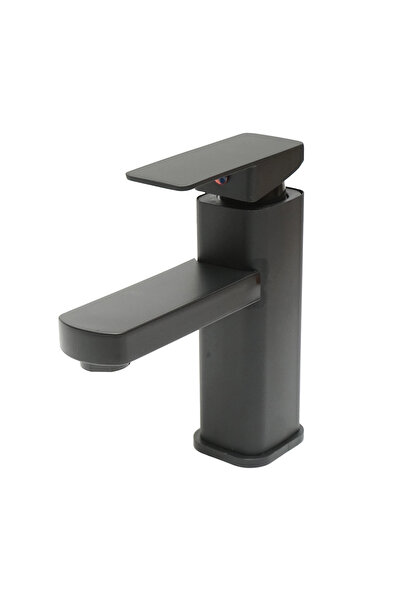 GERMANY Baterie lavoar monocomanda, finisaj negru mat, montaj stativ, otel in...