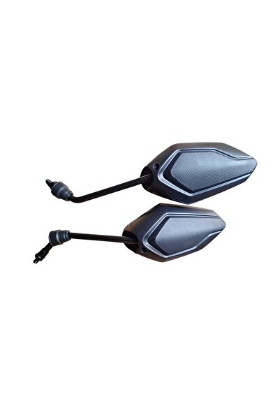 Federal Scooter and Moped Mirrors with 6 mm Thread - Universal Left Right Set