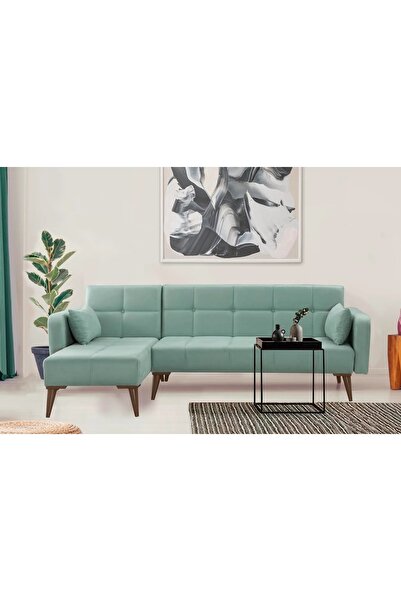 Vivense ASMİN KÖŞE KOLTUK, SU YEŞİLİ, SOL KÖŞE