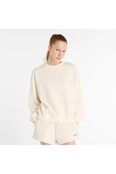 New Balance Women's beige sweatshirt 41508