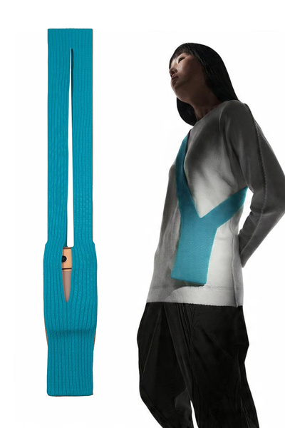 Nezih Case Neck Strap Knitted Pocket 40cm Compatible with All Phone Models