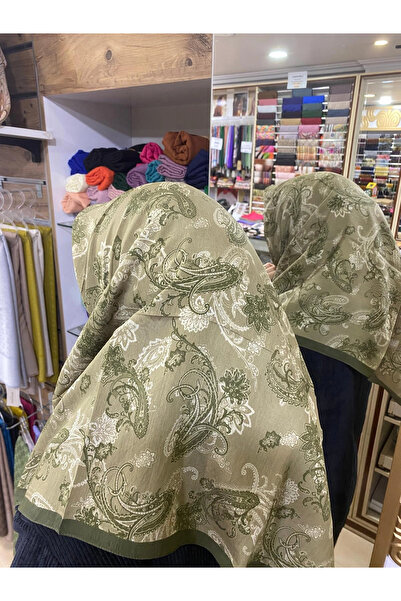 Akel Patterned Viscose Cotton Scarf 9613-06