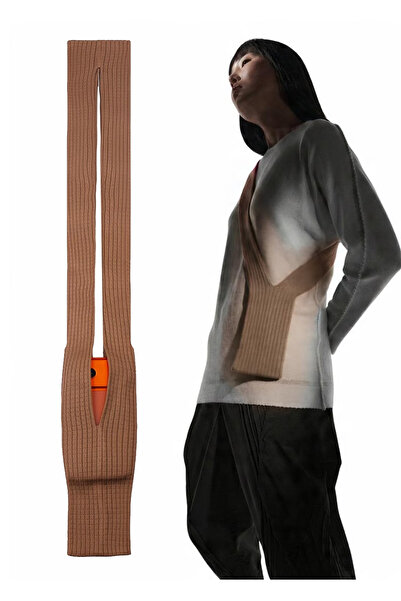 Nezih Case Neck Strap Knitted Pocket 80cm Compatible with All Phone Models