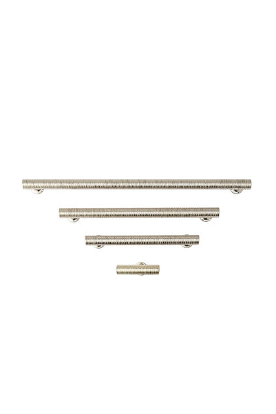 System 9208 Modern Kulp Parlak Nikel Renk 128 mm (iki delik arası mesafe)