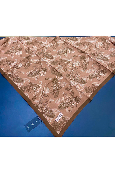 Akel Patterned Viscose Cotton Scarf 9613-12