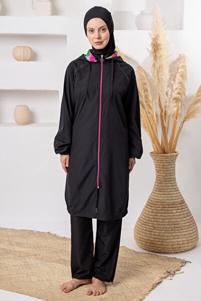 Adasea Monserrat Parachute Long Sleeve Hijab Swimsuit 1504