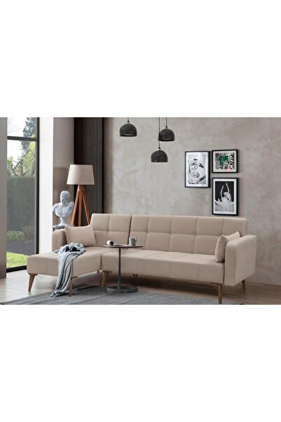 Vivense ASMİN KÖŞE KOLTUK, KREM, SOL KÖŞE