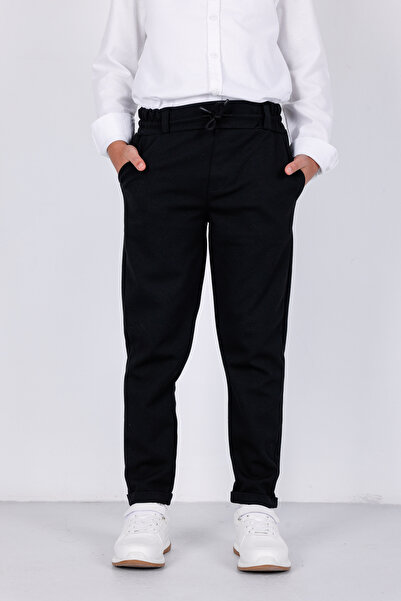 3MODA Erkek Çocuk Ribana Bel Joger Pantolon