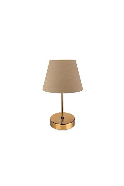 Vivense EVLİGHT NURA GOLD ABAJUR, CAPPUCCİNO