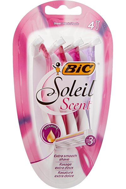 Bic Soleil Scent Disposable Women Razors - Pack Of 4