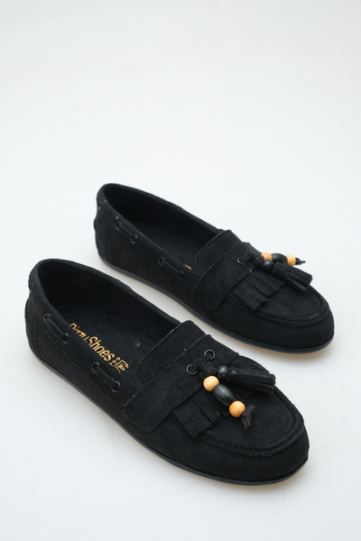 SNİCKER Women's Daily Beaded Ballerina Shoes