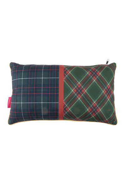 NOCCASA Çift Taraflı Ekose Desen Kırlent