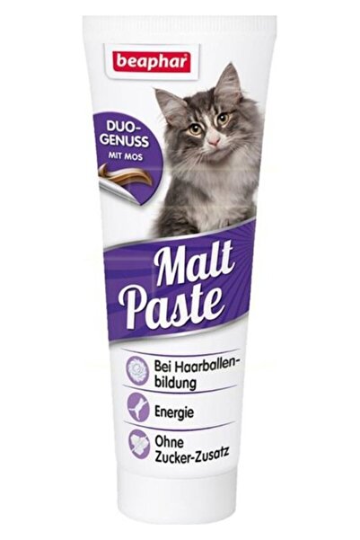 Beaphar Duo Malt Paste Kil Yumağı Önleyici Kedi Vitamin Macunu 100 Gr