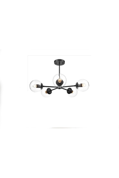 Vivense AYNUR ŞEFFAF CAMLI AVİZE, BEŞLİ