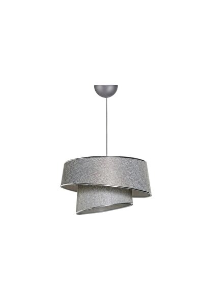 Vivense EVLİGHT EFTELYA ASİMETRİK SARKIT AVİZE, GRİ