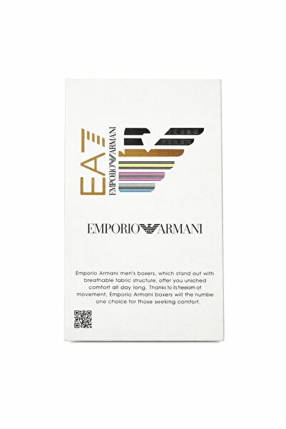 EA7 Emporio Armani Set Boxeri Barbati, 3 perechi, multicolor