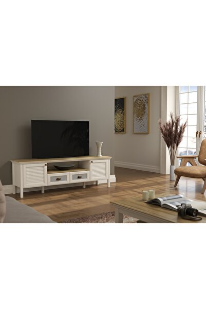 Vivense VALENA TV ÜNİTESİ, 2 KAPAKLI 2 ÇEKMECELİ