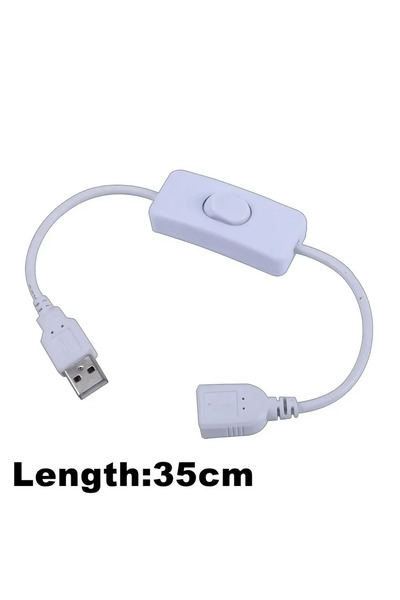 Choice4 مفتاح USB مزود بمقبض تحكم في شدة الإضاءة 5 فولت، سلك تمديد USB أنثى إ...
