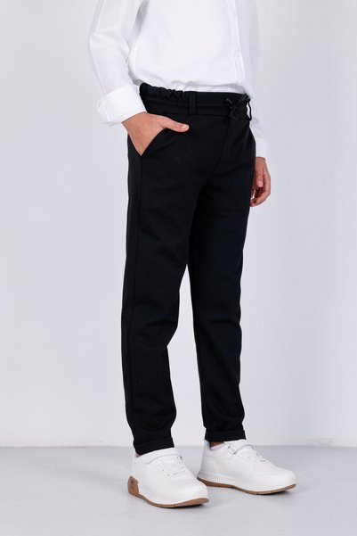 3MODA Erkek Çocuk Ribana Bel Joger Pantolon