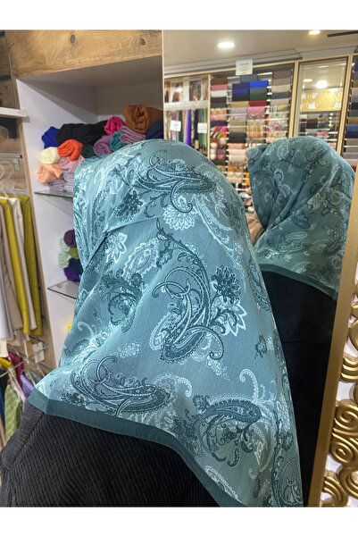 Akel Patterned Viscose Cotton Scarf 9613-11