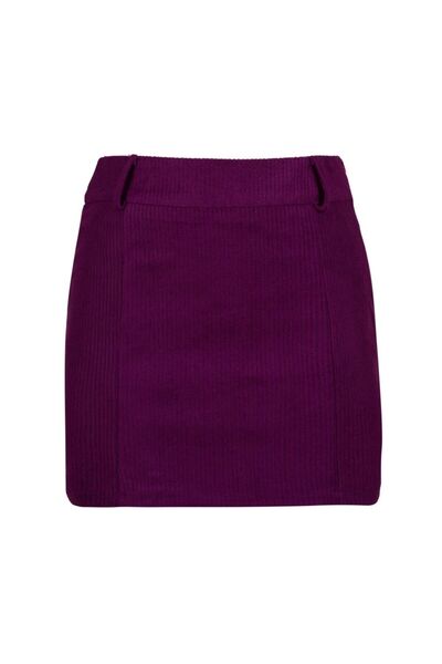 LACENOA Corduroy Mini Skirt