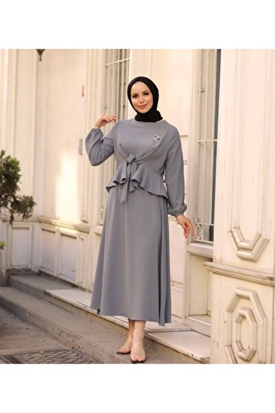 MODAELA Skirt Suit with Front Ties