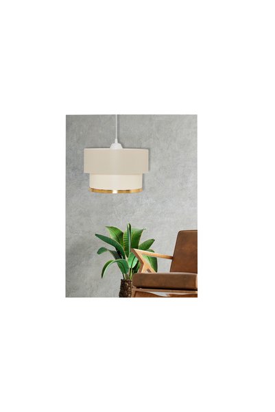 Vivense EVLİGHT VİP SARKIT AVİZE GOLD/ KREM