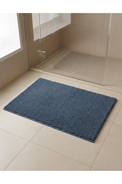 REDTAG Navy Drylon Bath Mat 90 × 60 cm