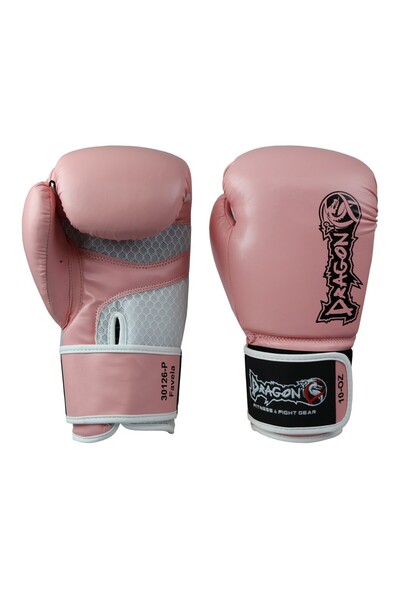 Dragondo 30126-P قفازات ملاكمة فافيلا قفازات ملاكمة وردية اللون
