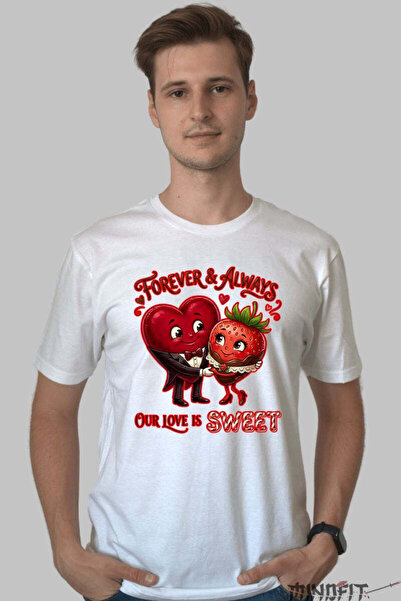 GILDAN Tricou Valentine S Day Cuplu Dragostea Noastra E Dulce Barbat