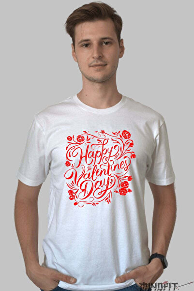 GILDAN Tricou Valentine S Day Happy Valentine S Day Floral Barbat