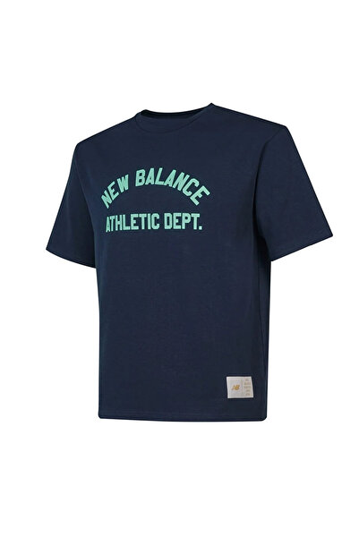 New Balance Mnt1519-Avi Men's Navy Blue Sports T-Shirt