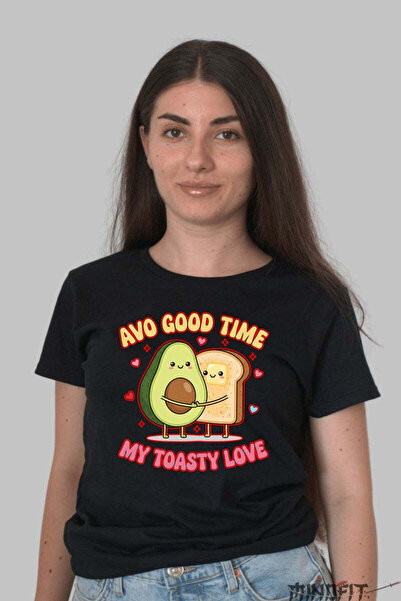 GILDAN Tricou Valentine S Day Cuplu Avo Good Time My Toasty Love Dama