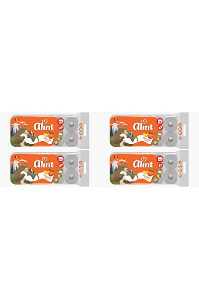 ALINT Hartie igienica Piersica, 3 straturi, 40role (4set x 10role/set)