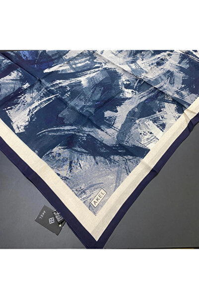 Akel Viscon Cotton Patterned Spring Scarf 3012-10