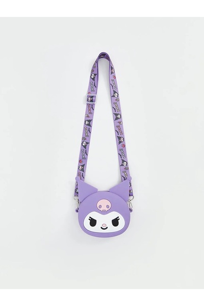 LC Waikiki ACCESORII LCW Geantă de umăr pentru fete cu imprimeu Kuromi liliac