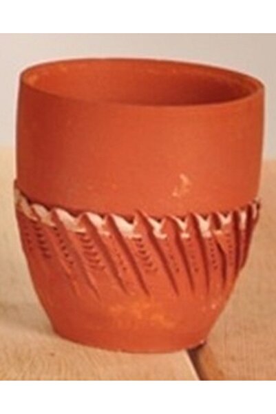 9Renk Handmade Earthenware Water Glass - Natural Jug Glass