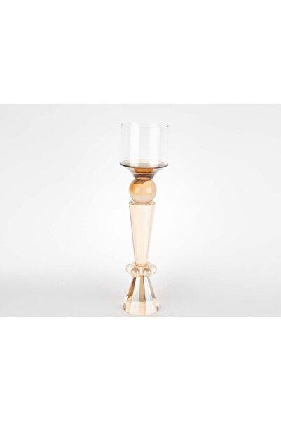 Mikasa Moor Kristal Şampanya Mumluk 41x10cm
