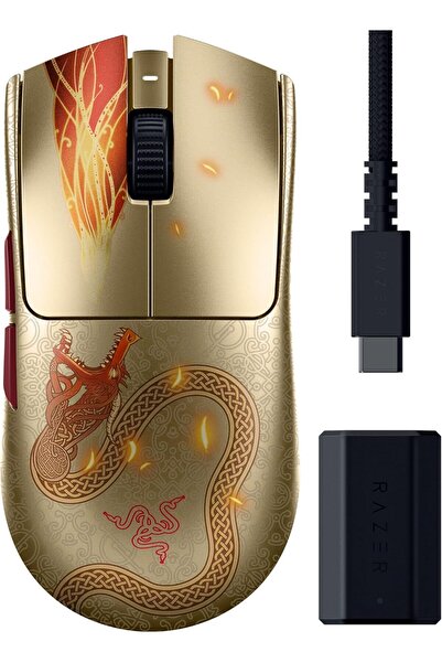RAZER Viper V3 Pro Symmetrical Wireless Gaming Mouse - 54g, 8K Polling, 35K D...
