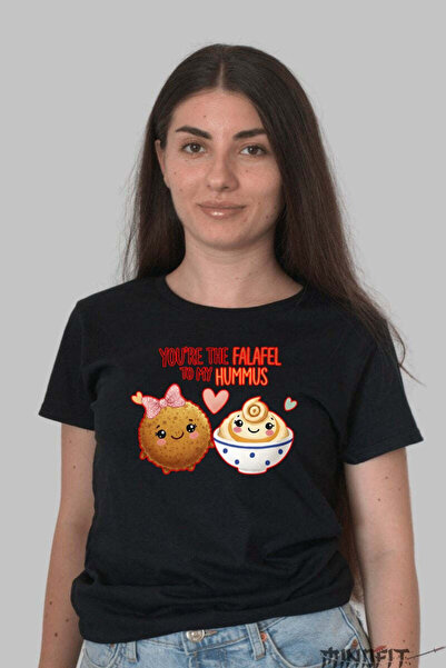 GILDAN Tricou Valentine S Day Cuplu You Re The Falafel To My Hummus Dama