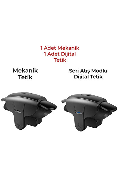 Qozie Seri Atış Modlu Pro Mobil Oyun Konsolu PUBG