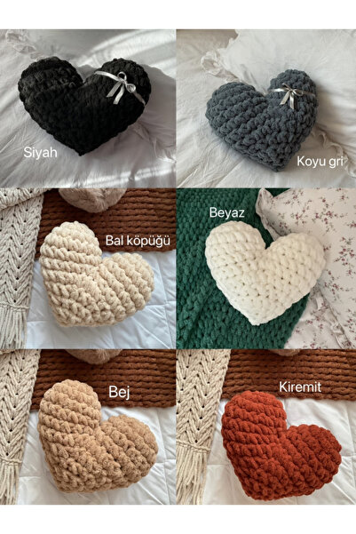 Alize Kalp yastık puffy