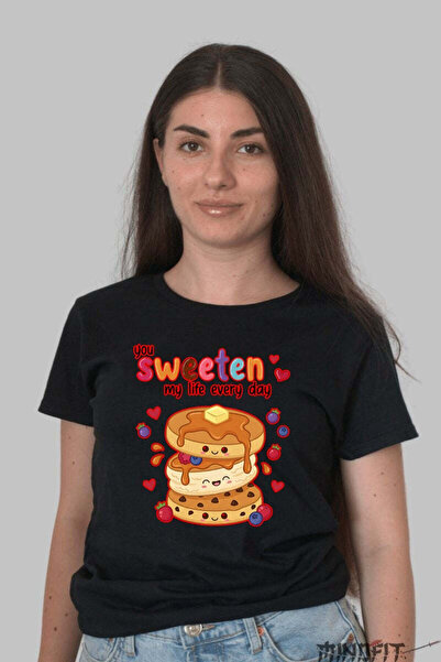 GILDAN Tricou Valentine S Day Cuplu You Sweeten My Life Every Day Dama