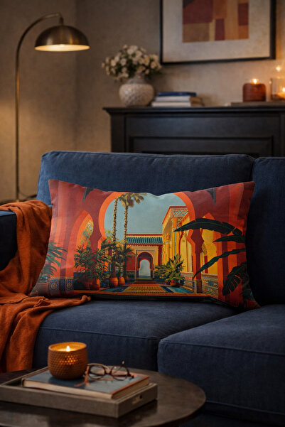 Arancione Co Double Sided Printed Rectangle Throw Pillow Cover 6Aod7