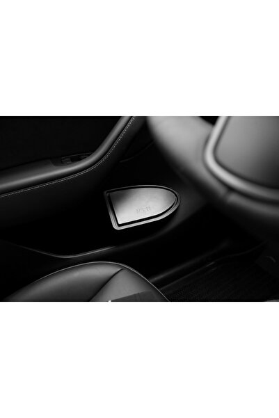 TESLA Model Y Ön Kapı Çöp Kutusu - Sağ + Sol - Mat Siyah - 2 Adet Set