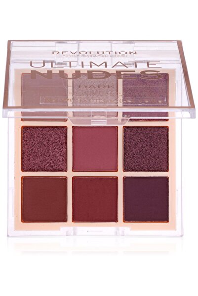 MAKEUP REVOLUTION , Ultimate Nudes, Παλέτα σκιών ματιών, Σκούρα, 9 αποχρώσεις...