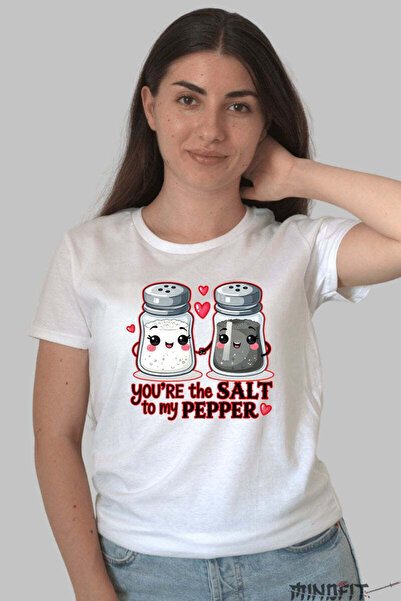 GILDAN Tricou Valentine S Day Cuplu You Re The Salt To My Pepper Dama